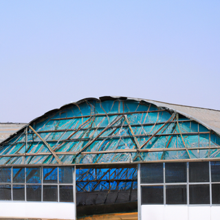 カーテン ガラスの壁が付いているプレハブの鉄骨構造の近代化された実験室